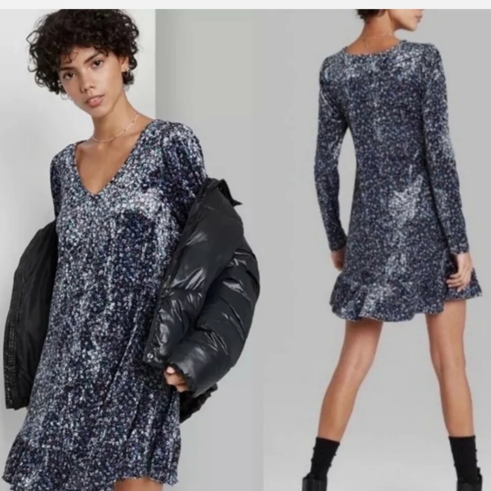 Wild and fable Velvet dress